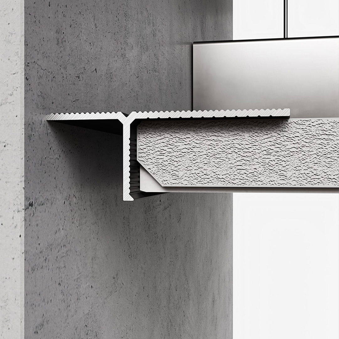 Shadow gap ceiling profile (10)