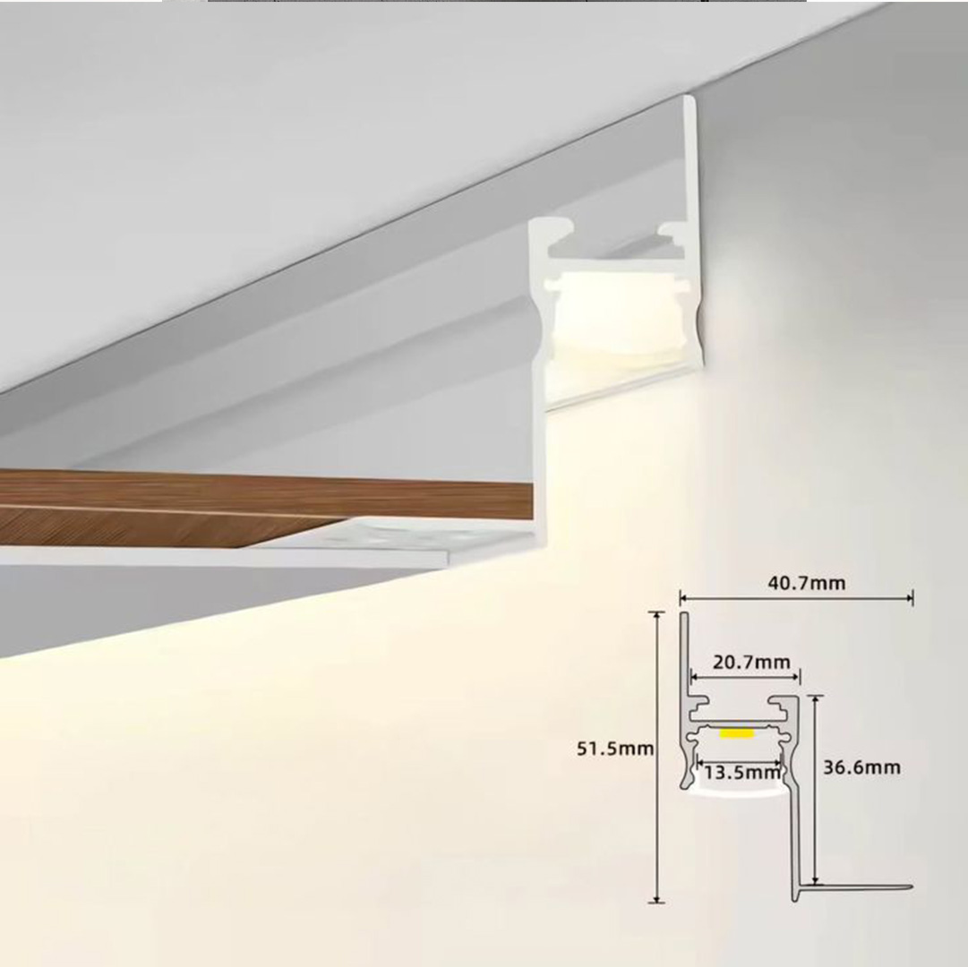 Shadow gap ceiling profile (9)